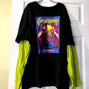 Layered Long Sleeve Goosebumps Tee
